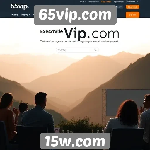 Experiência do usuário no site 65vip.com